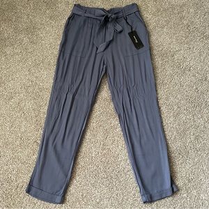 Shine star pants. Blue. Slim fit. Size M.